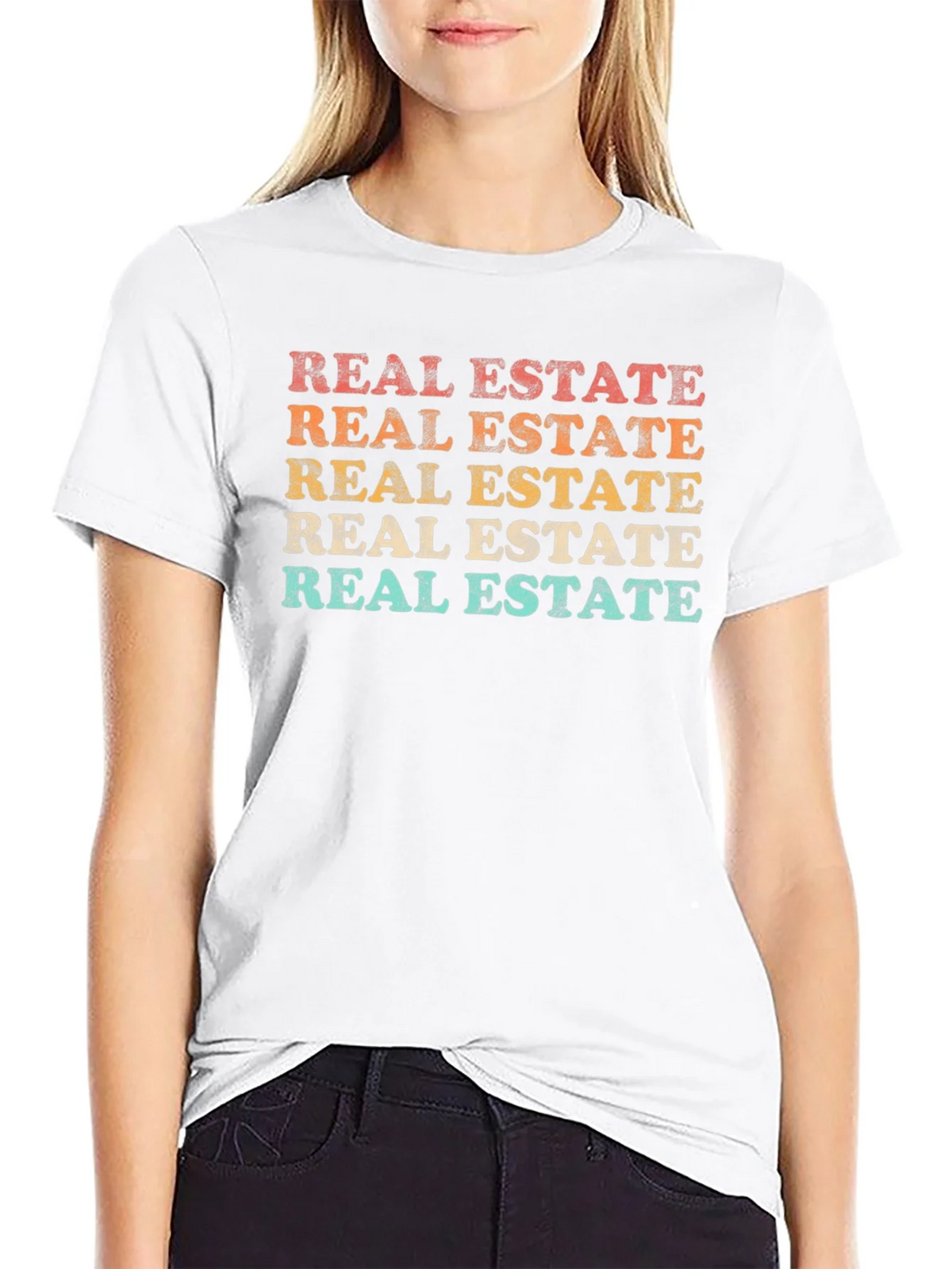 Retro Real Estate T-Shirt - Vintage Style