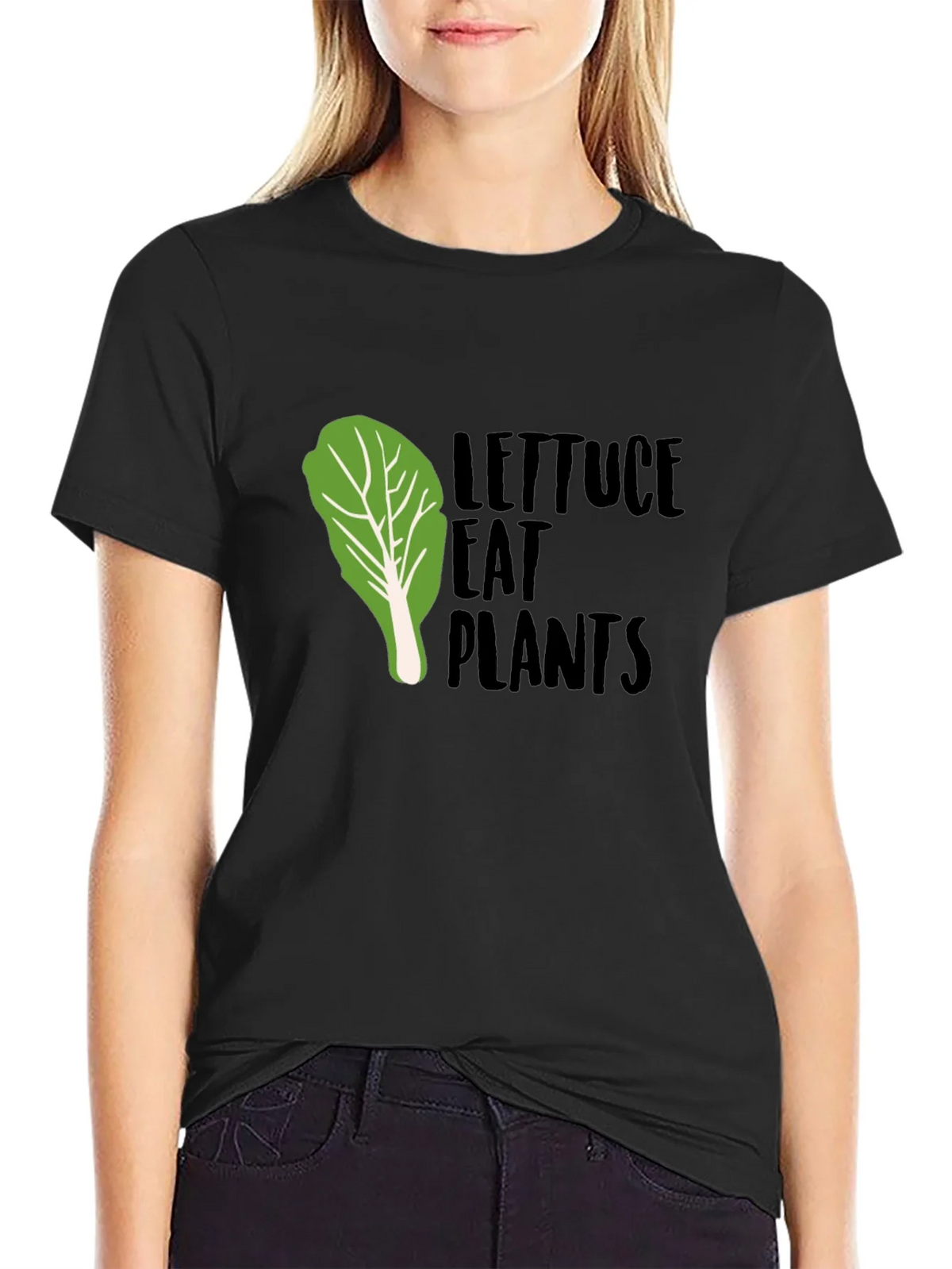 Lettuce Eat Plants Graphic Tee - Vegan T-Shirt