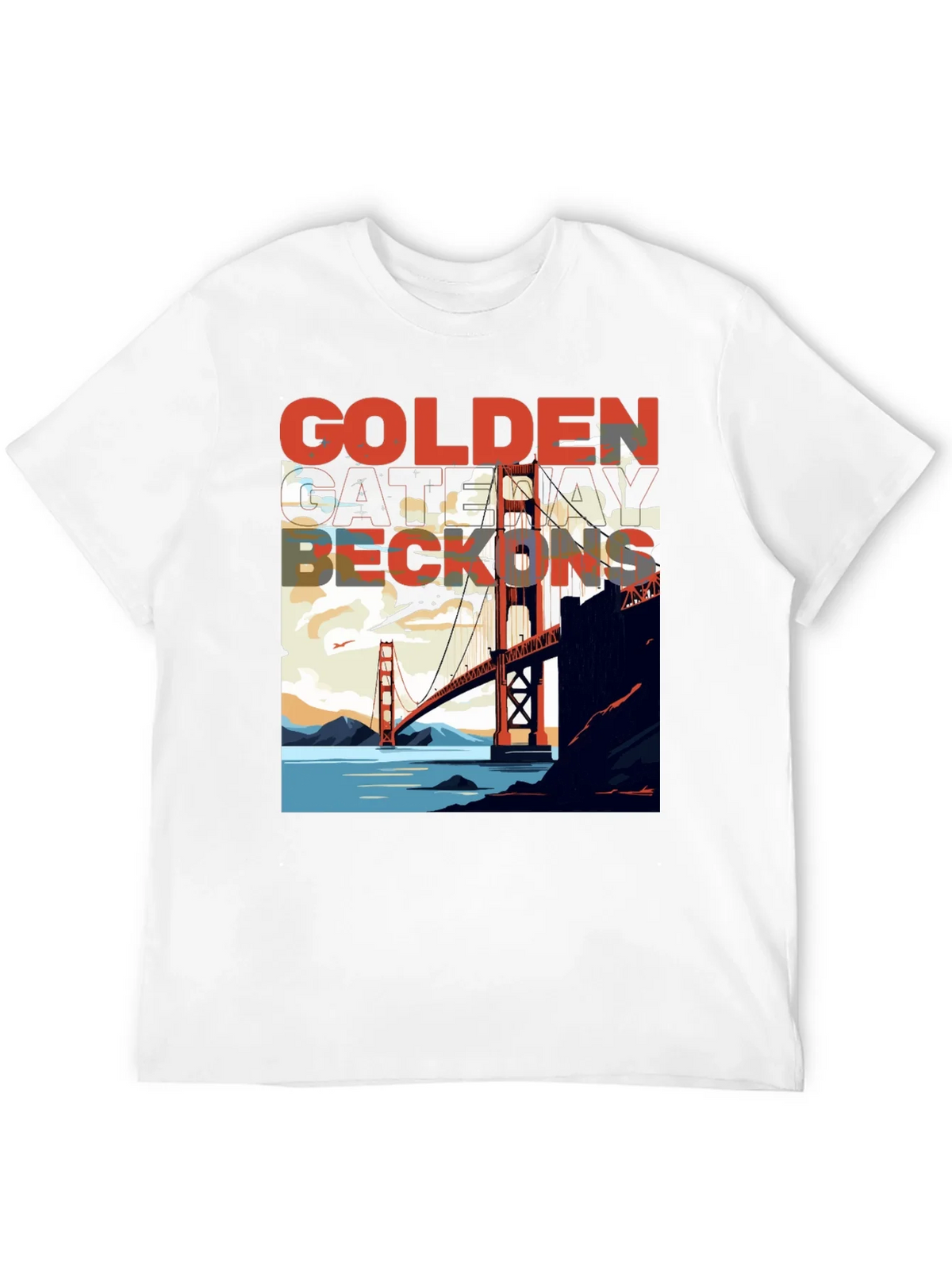 Golden Gate Bridge Graphic Tee
