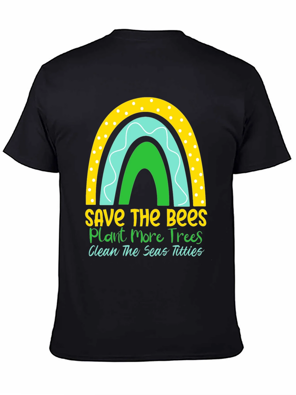 Save the Bees Graphic Tee - Environmental Awareness