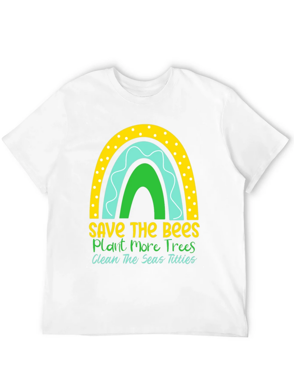 Save the Bees Graphic Tee - Environmental Awareness