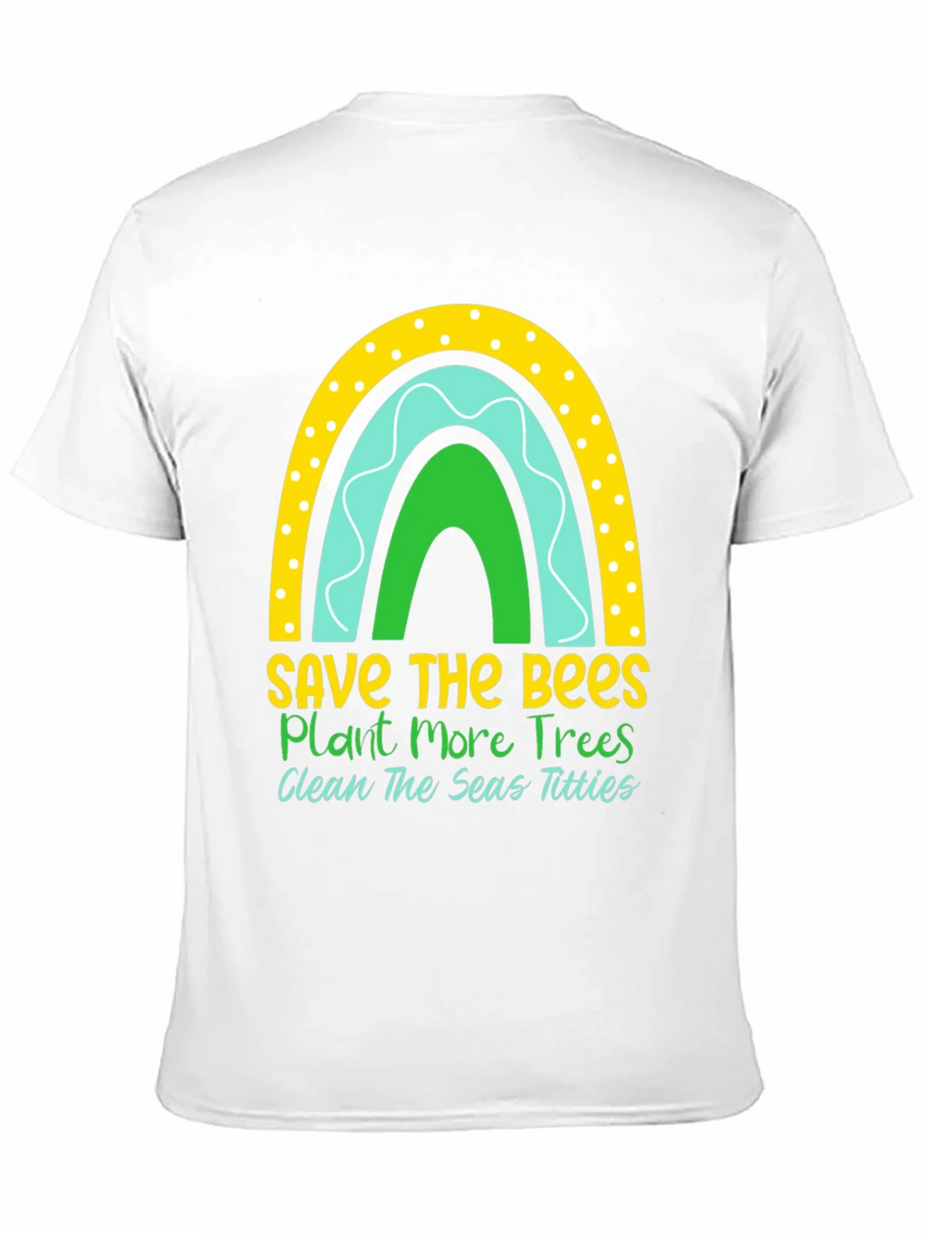 Save the Bees Graphic Tee - Environmental Awareness