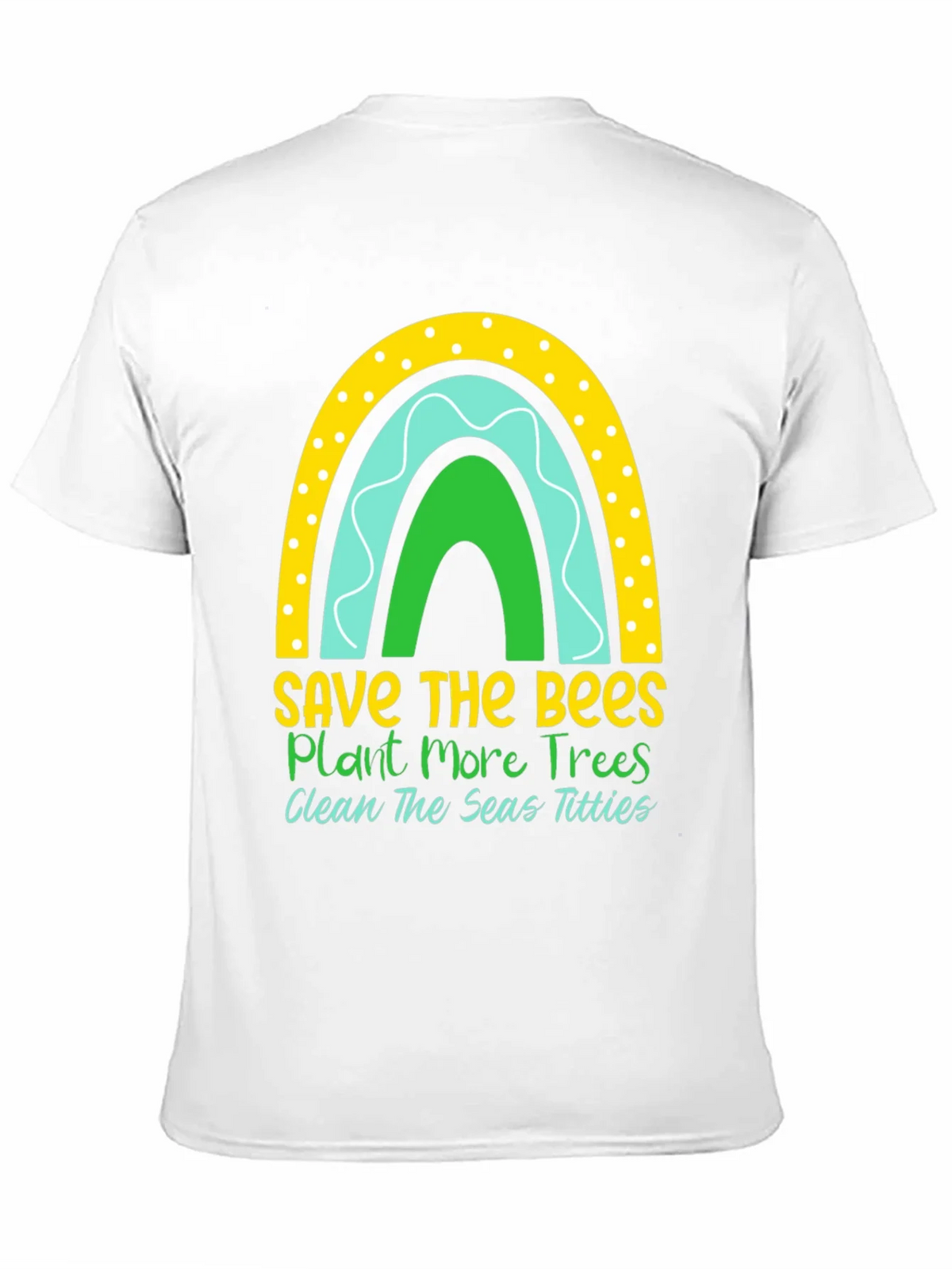 Save the Bees Graphic Tee - Environmental Awareness