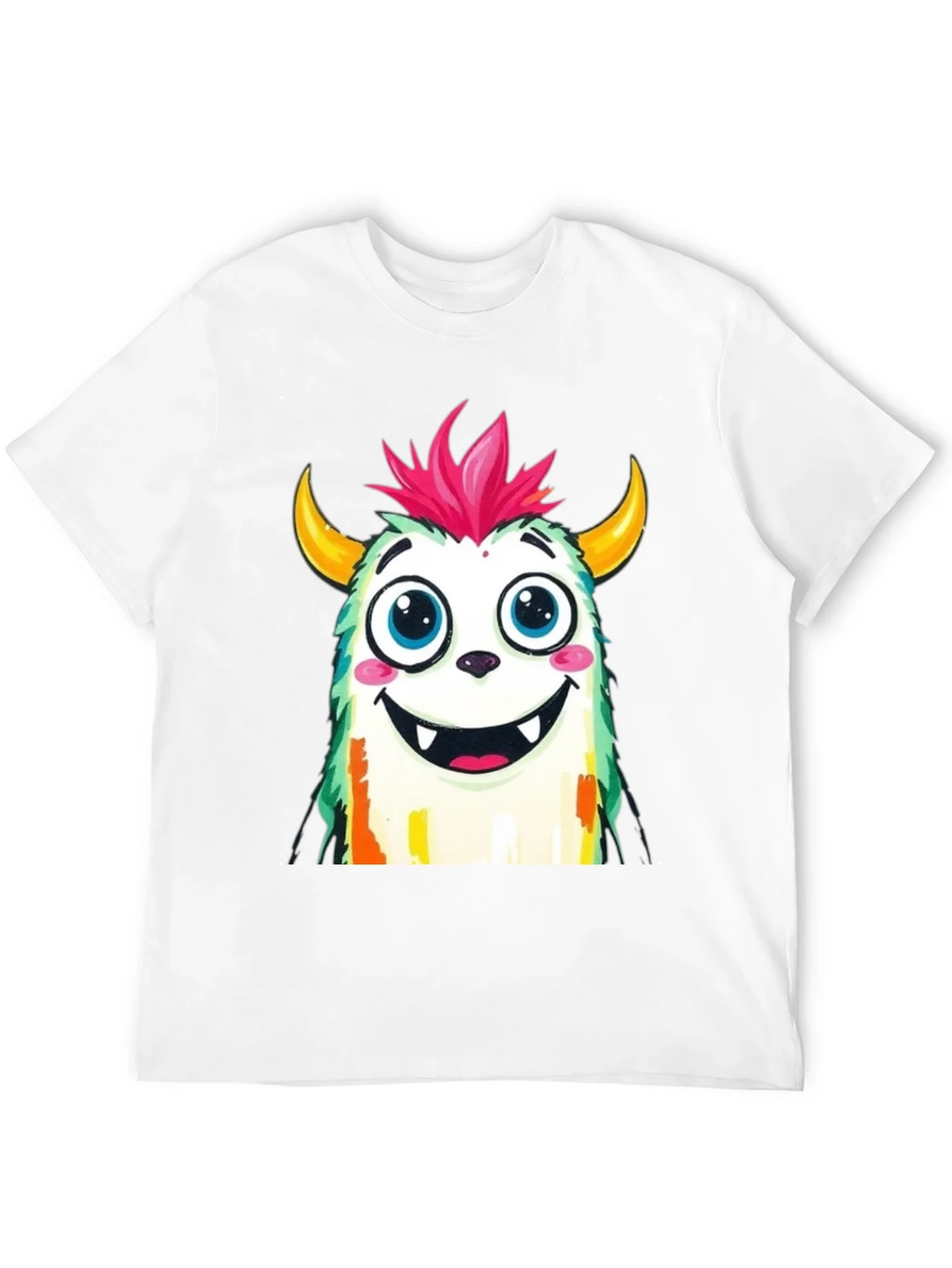 Monster Graphic T-Shirt - Fun Cartoon Tee