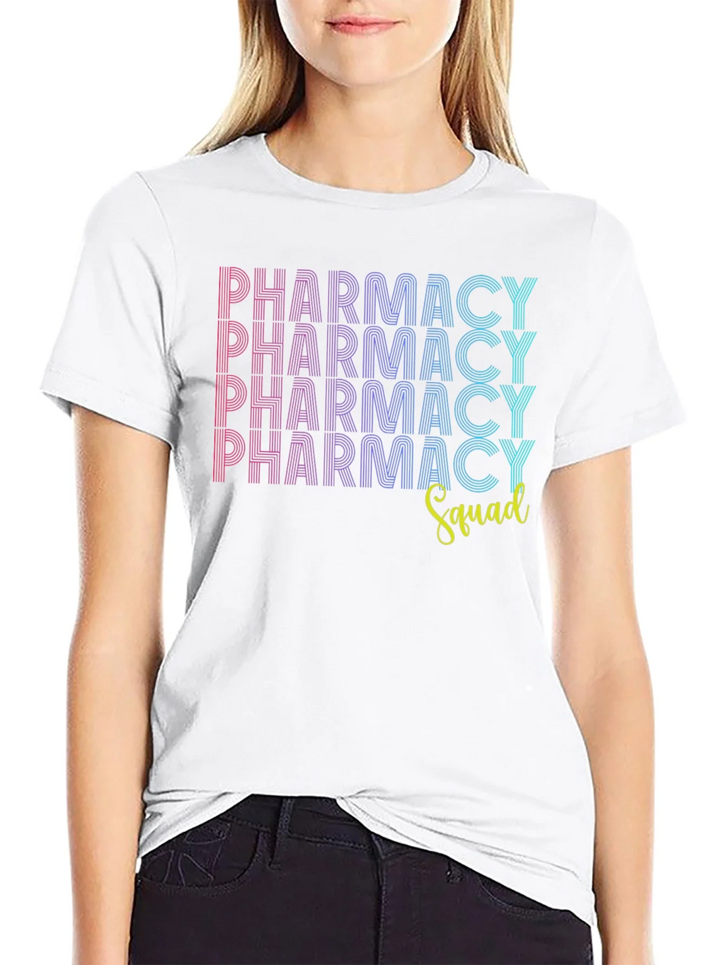 Pharmacy Squad Graphic Tee - Trendy & Comfortable