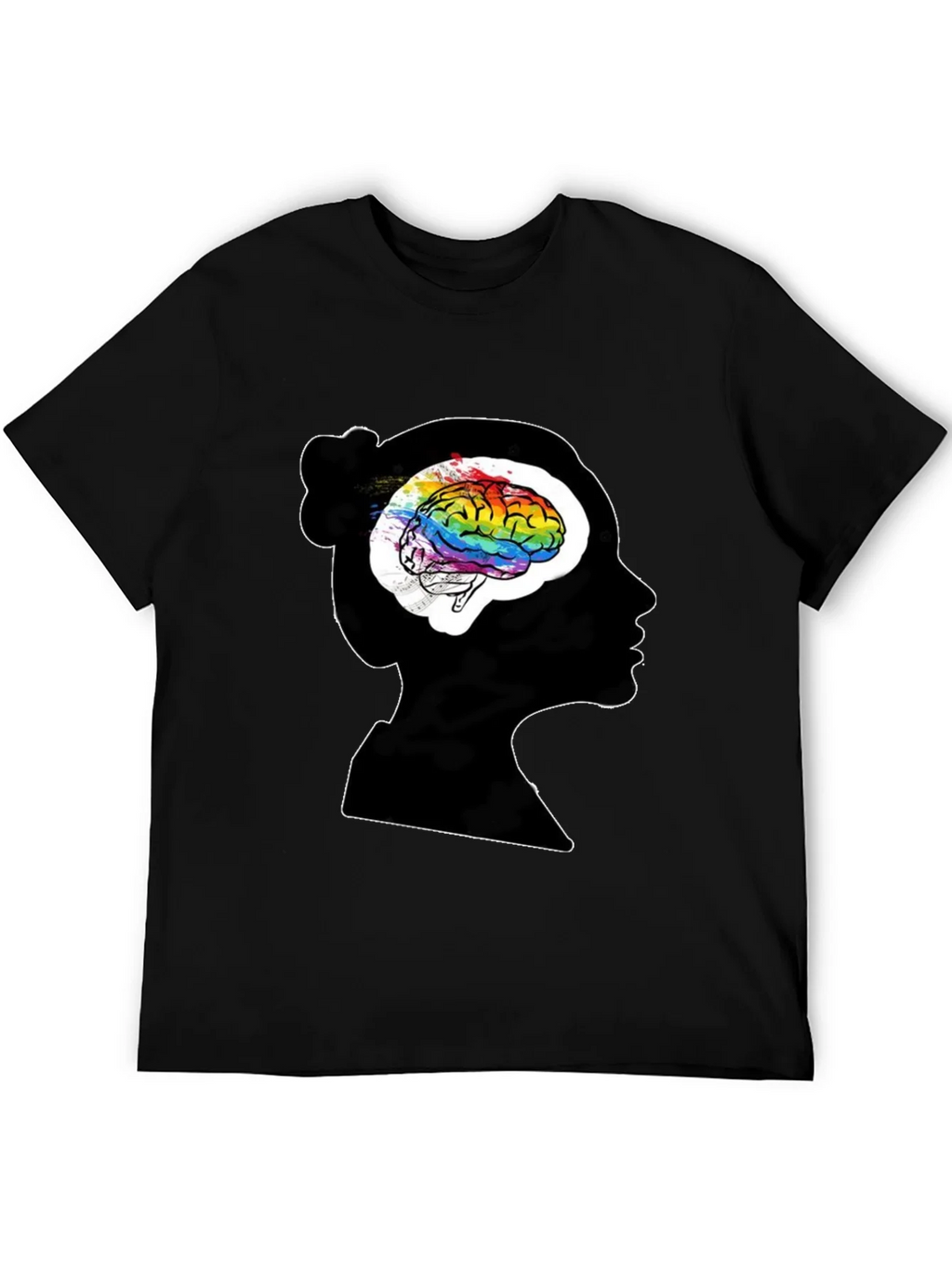 Brain Art T-Shirt - Artistic Mind Tee