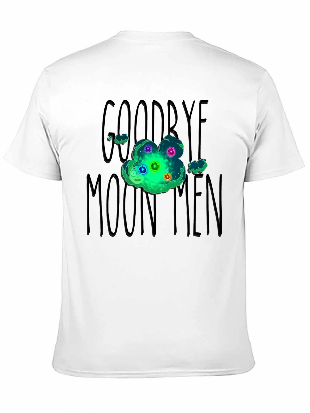Goodbye Moonmen Rick and Morty Graphic T-Shirt