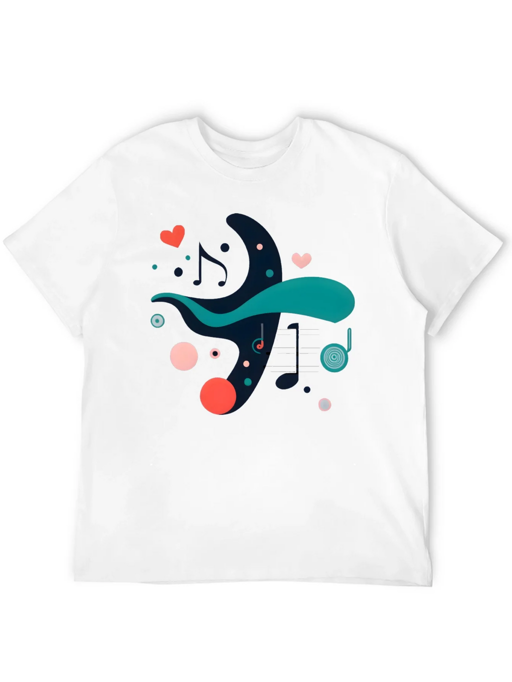 Abstract Music Lover Tee