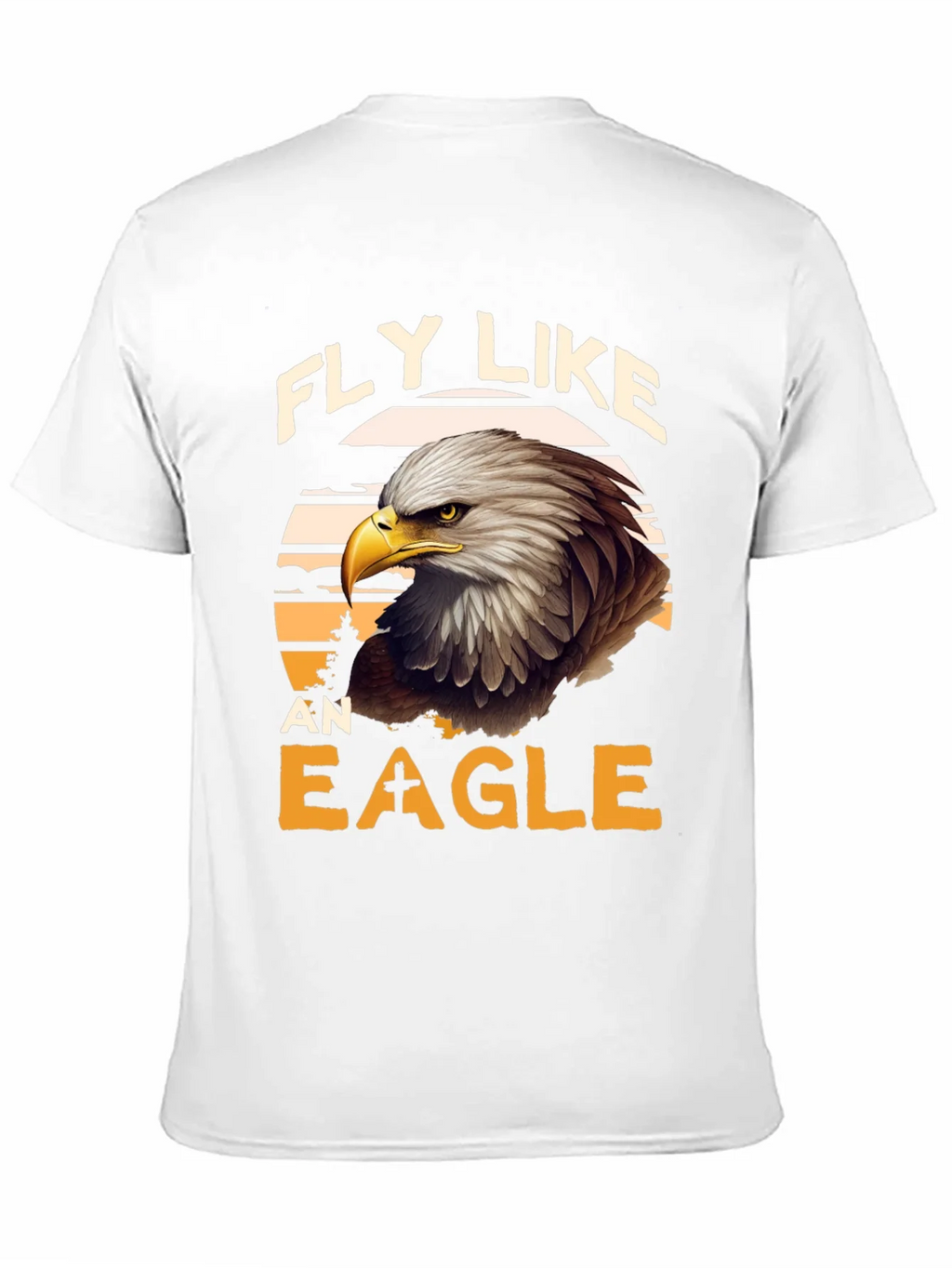 Fly Like an Eagle Graphic Tee - Black