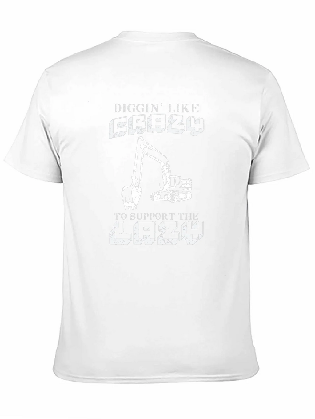 Diggin Like Crazy Mens Black T-Shirt
