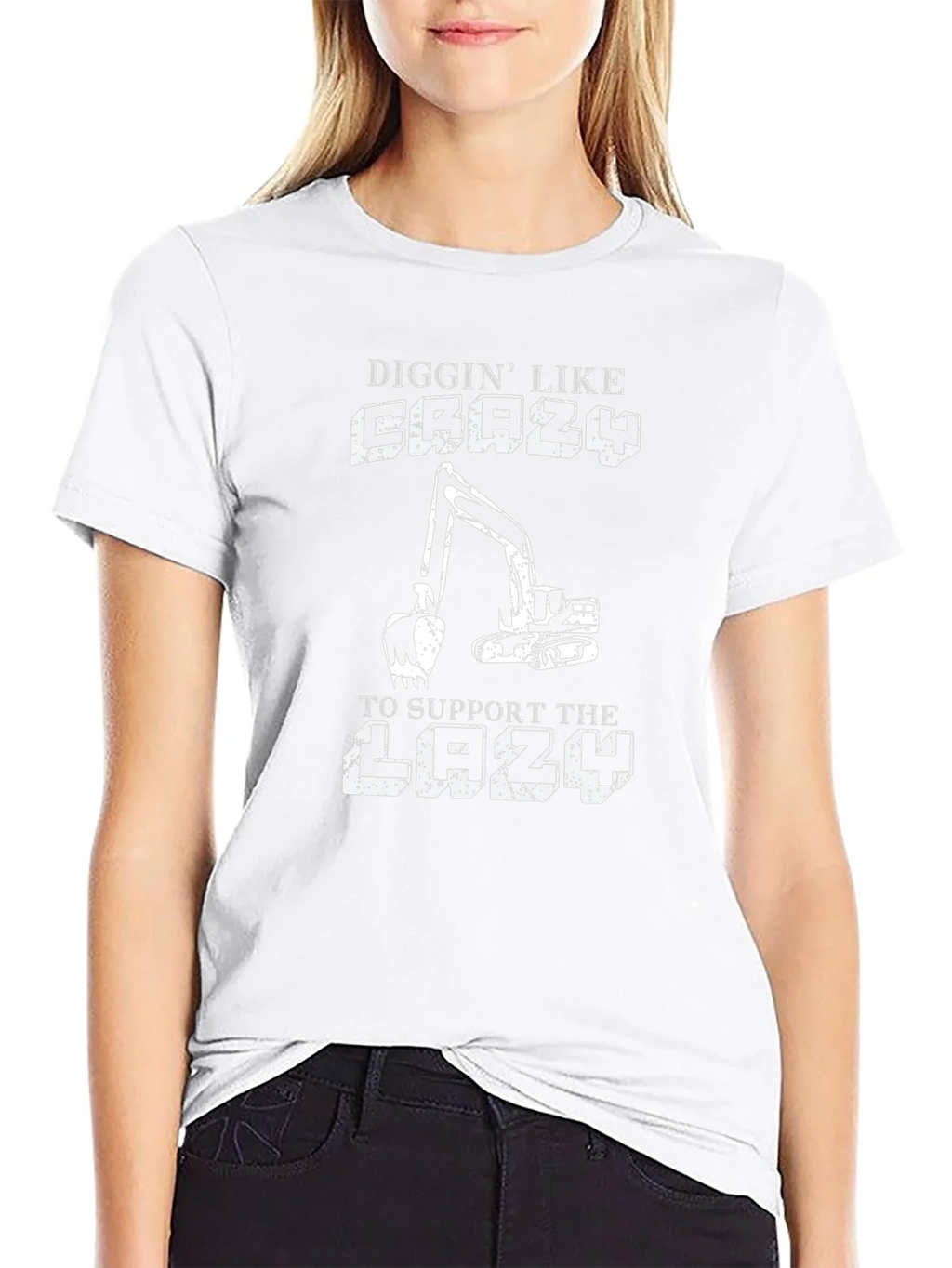 Diggin Like Crazy Mens Black T-Shirt