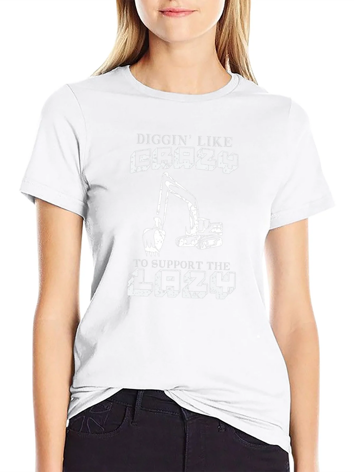 Diggin Like Crazy Mens Black T-Shirt