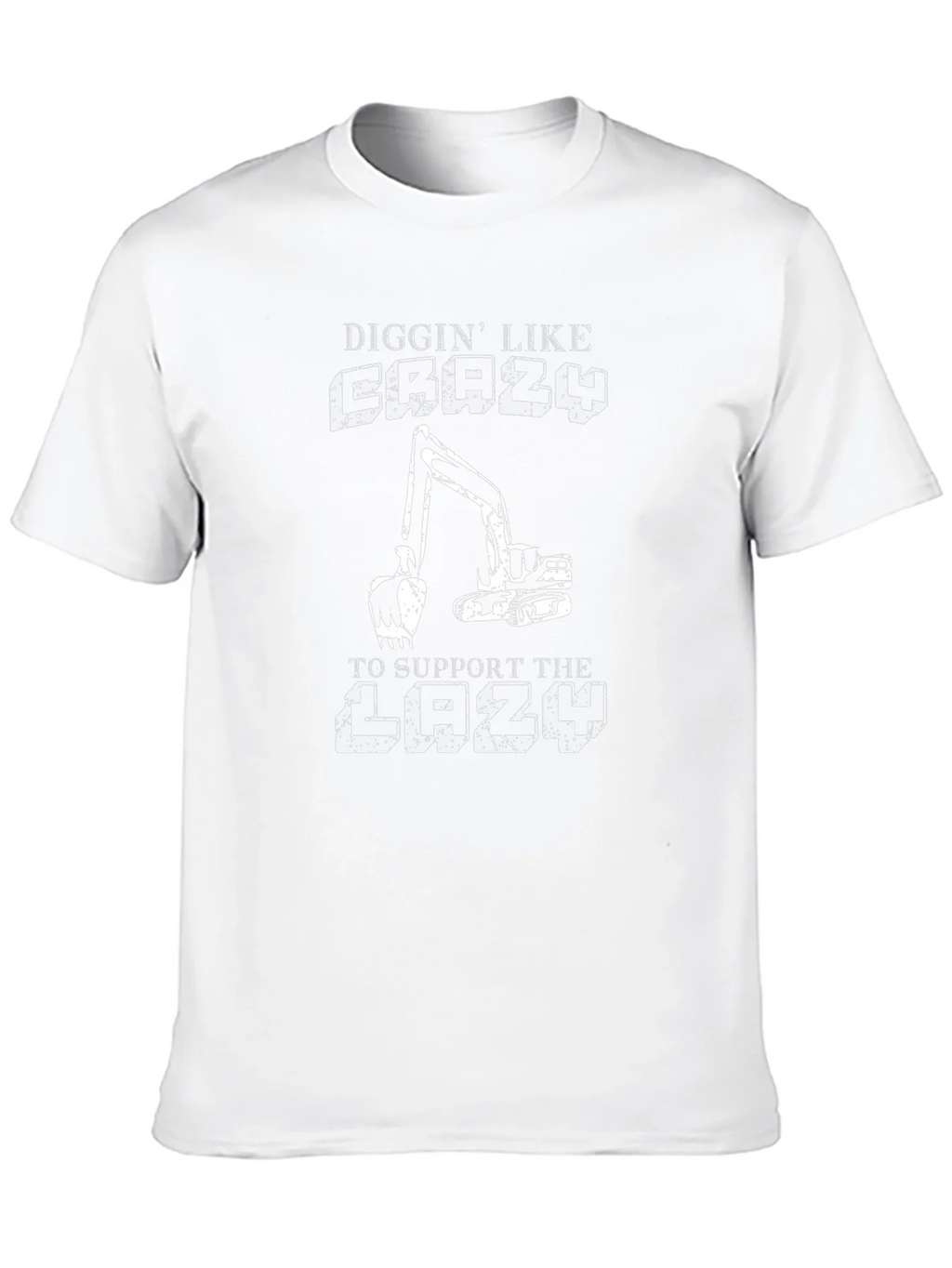Diggin Like Crazy Mens Black T-Shirt