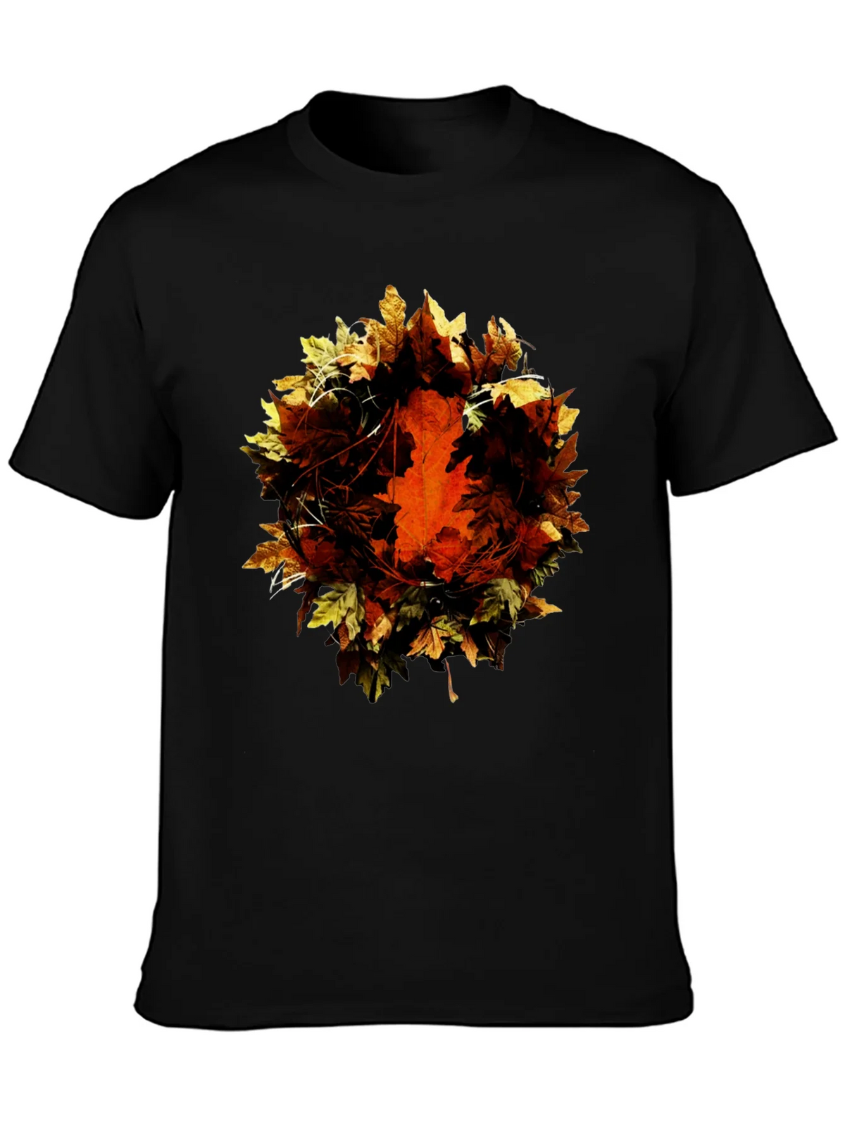 Autumn Leaves Graphic Tee - Stylish Fall Fashion