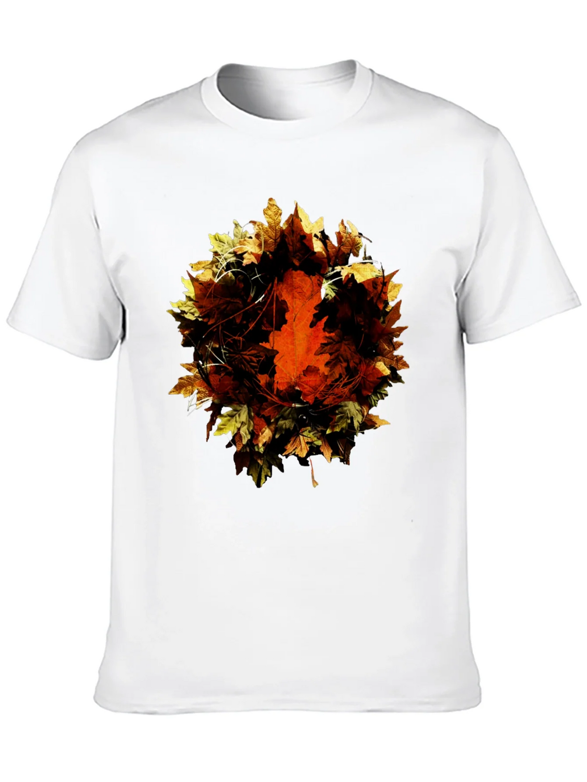 Autumn Leaves Graphic Tee - Stylish Fall Fashion