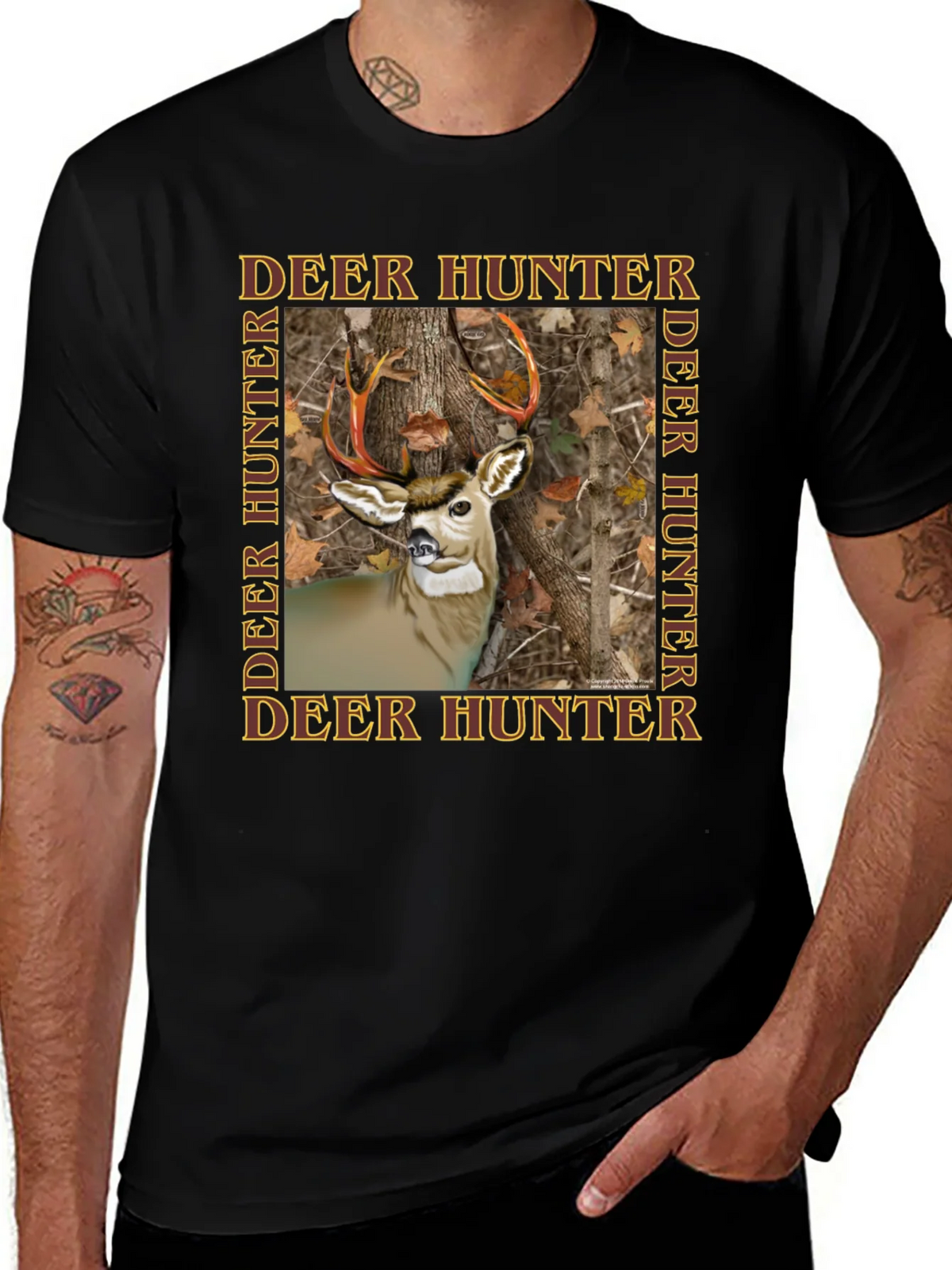 Deer Hunter Graphic T-Shirt