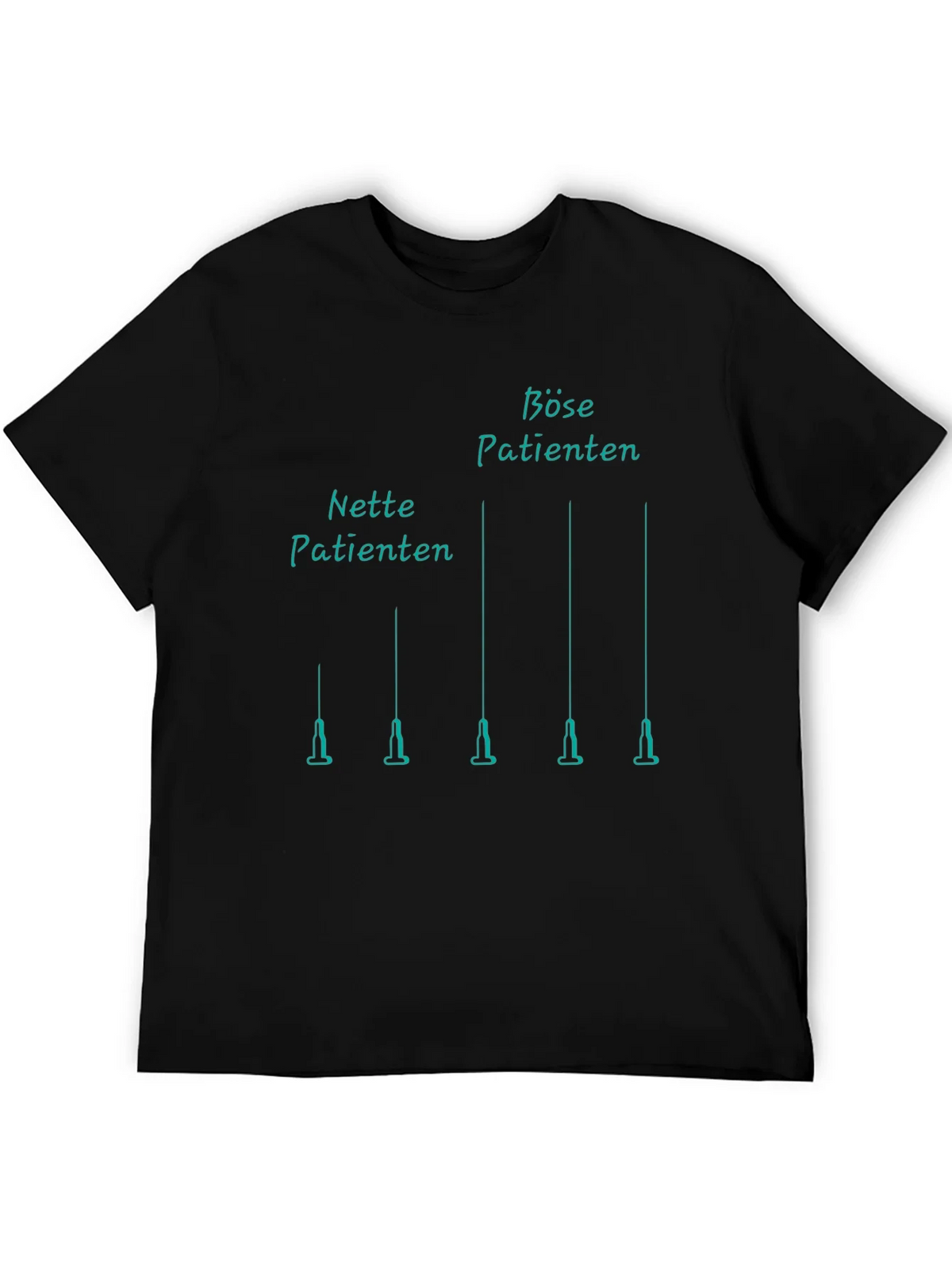 Novelty Patients Syringe T-Shirt