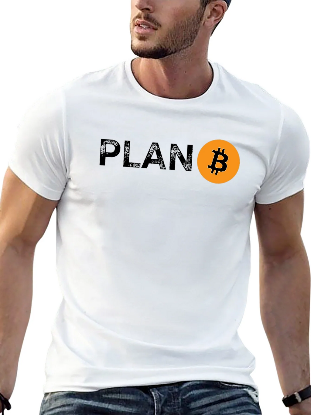 Plan B Bitcoin Graphic T-Shirt - Crypto HODL Tee