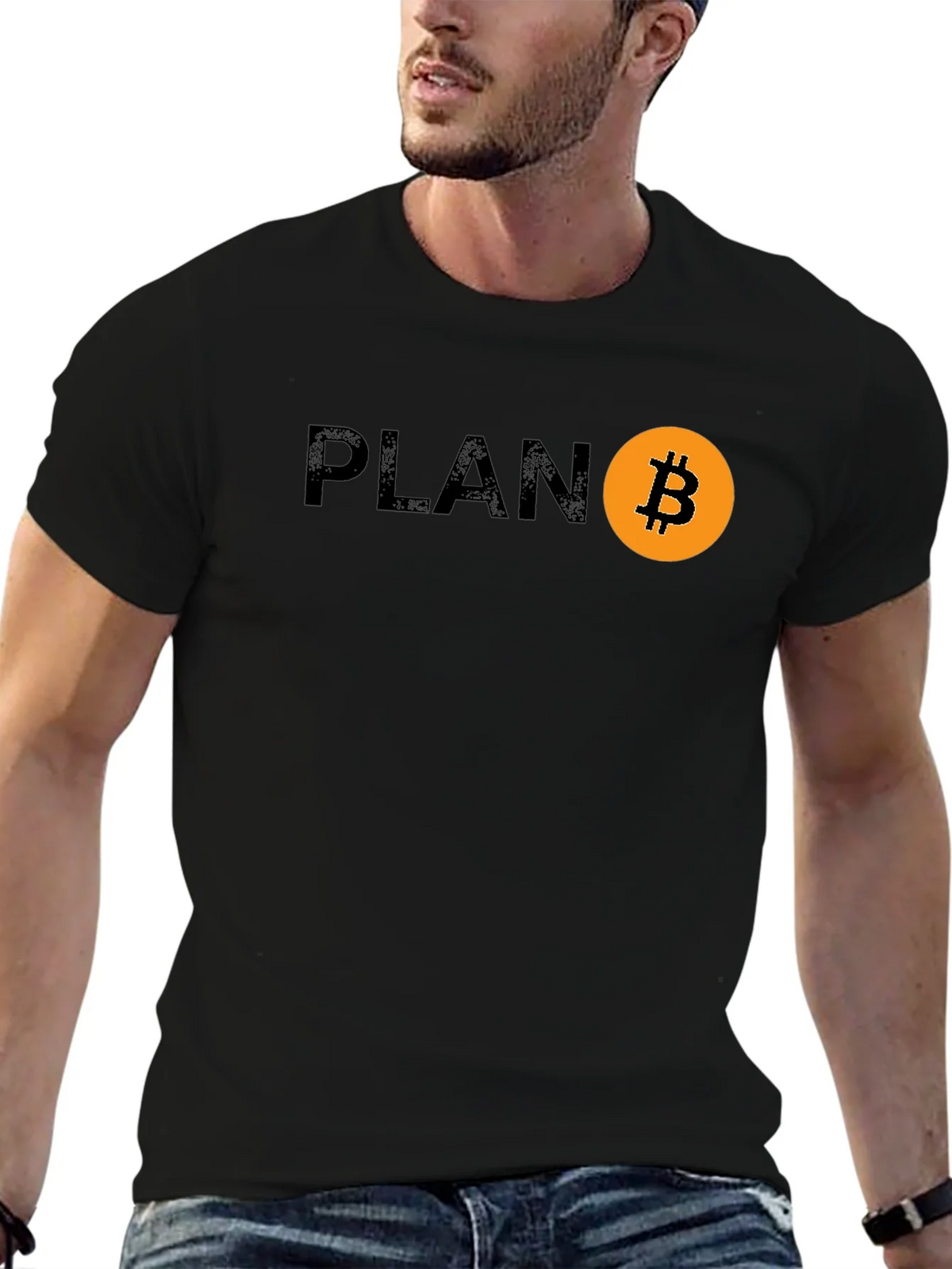 Plan B Bitcoin Graphic T-Shirt - Crypto HODL Tee