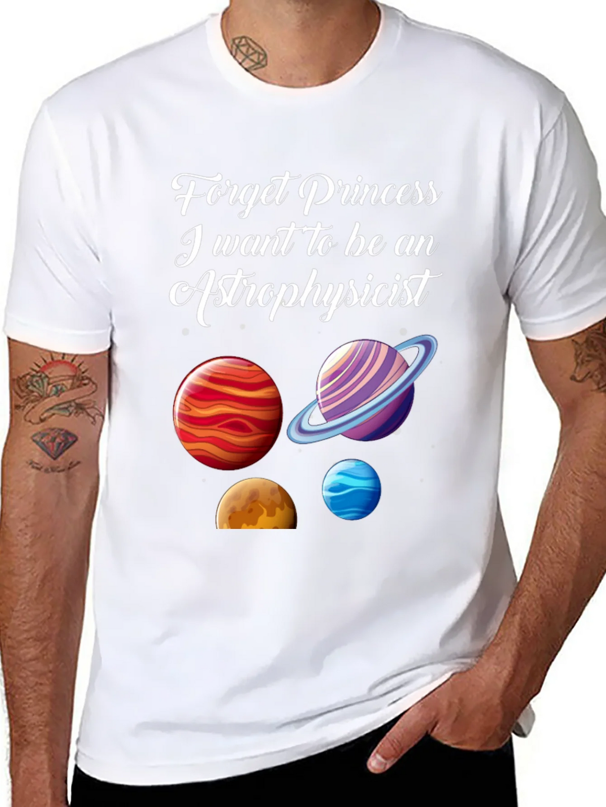 Astrophysicist T-Shirt - Planets Space Science Tee