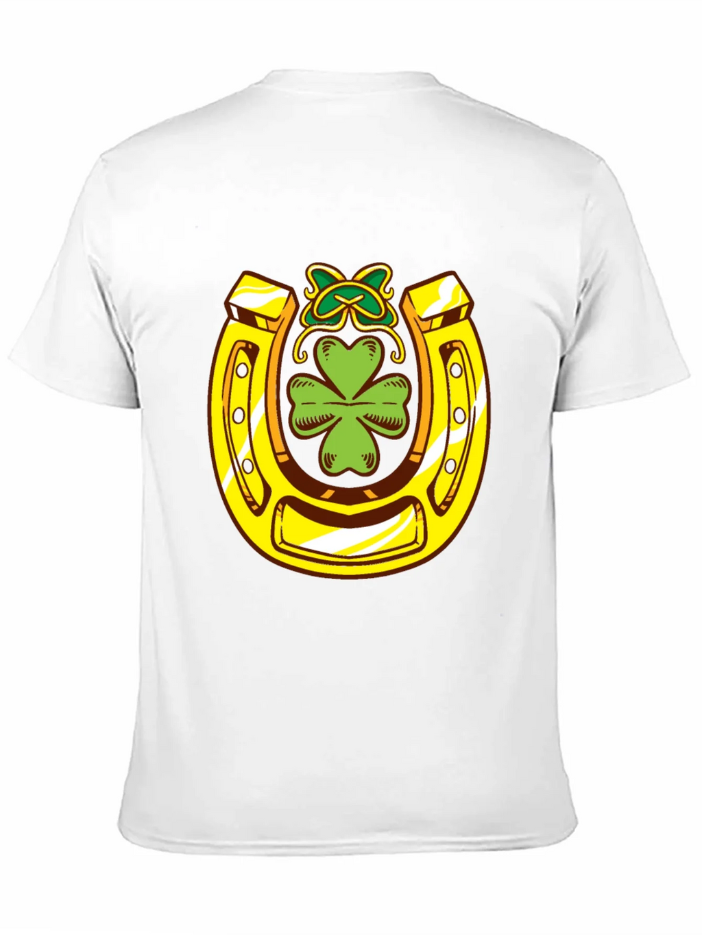 Lucky Horseshoe Clover T-Shirt