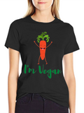 Im Vegan Carrot Graphic T-Shirt
