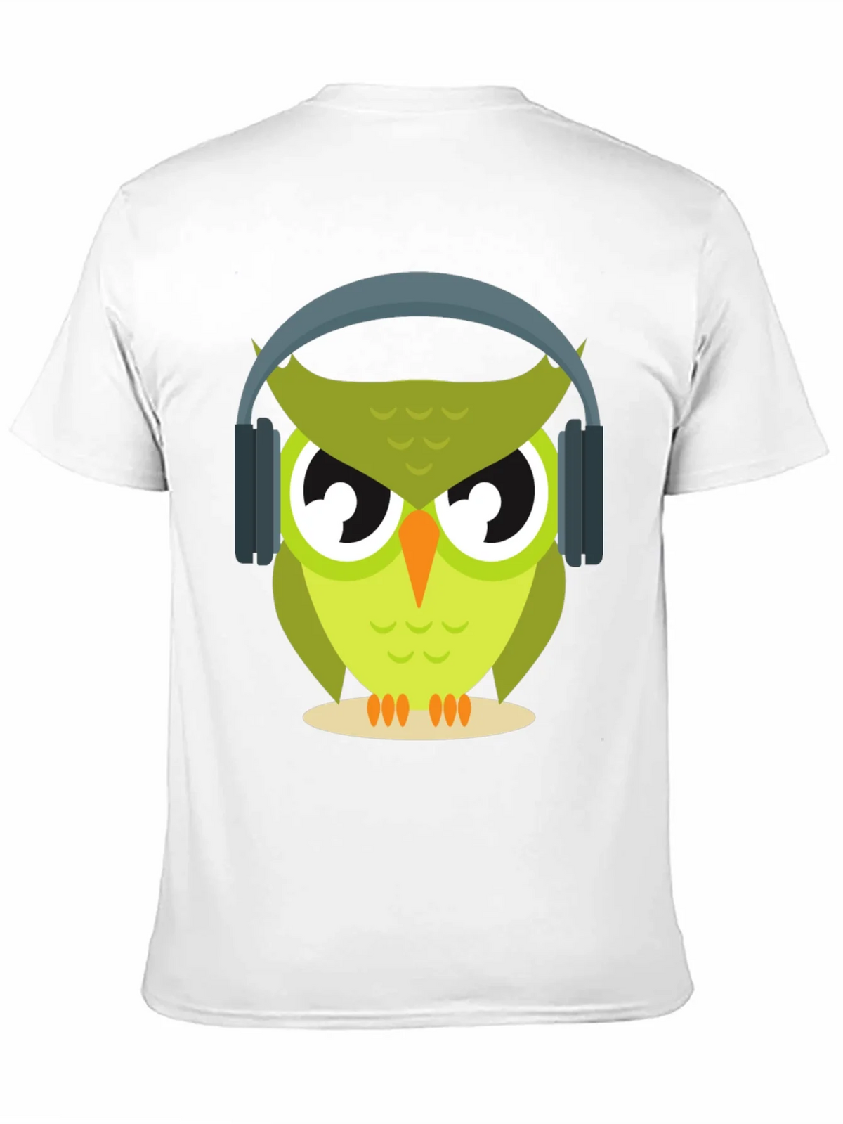 Owl with Headphones Graphic Tee - Cool & Trendy