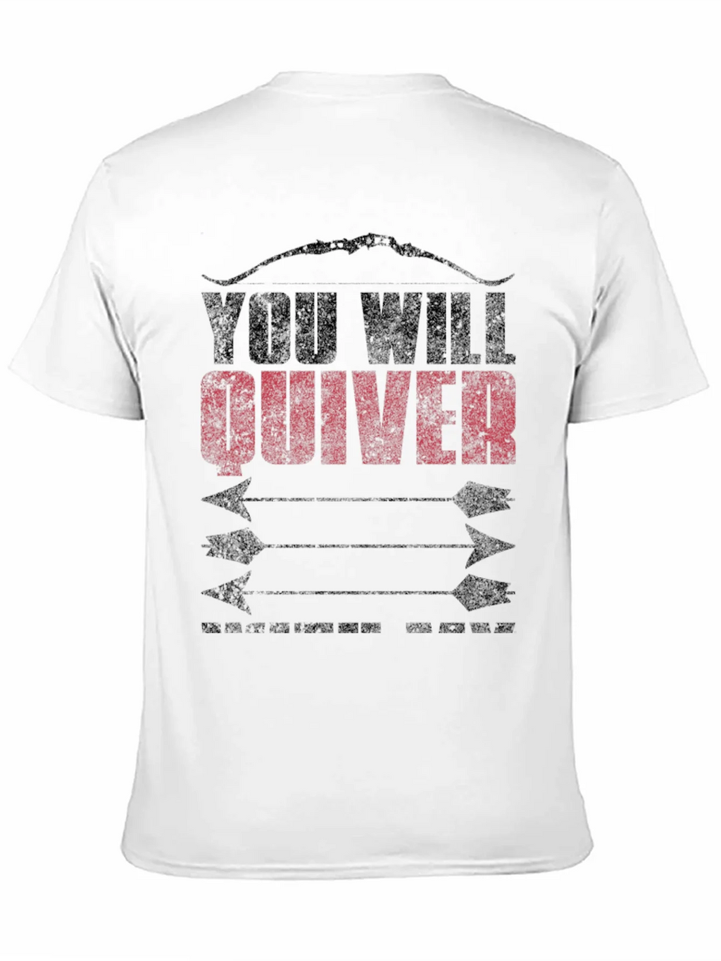 You Will Quiver Arrow Graphic Tee - Black