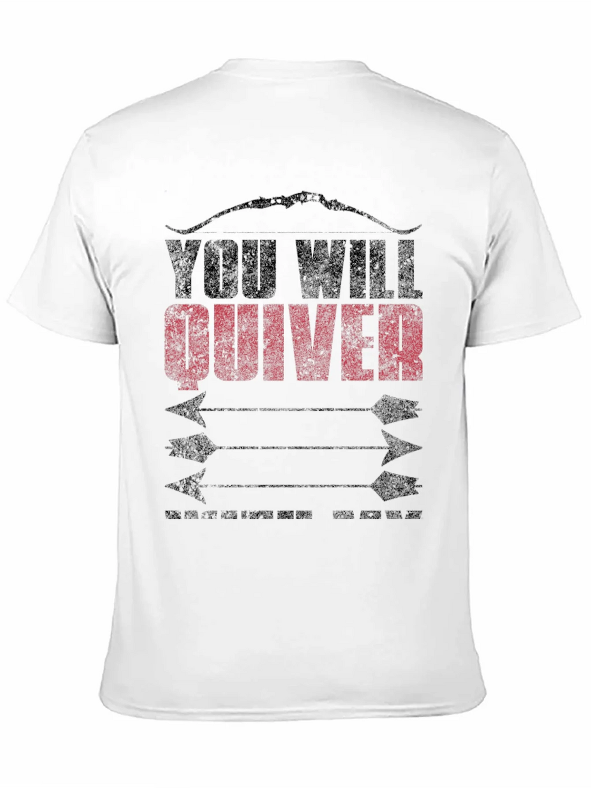 You Will Quiver Arrow Graphic Tee - Black