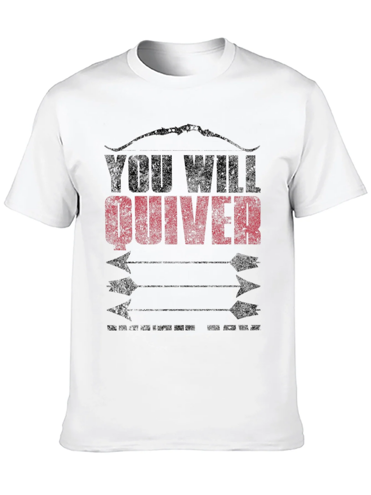You Will Quiver Arrow Graphic Tee - Black
