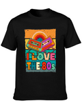 I Love the 80s Retro Cassette Tape T-Shirt