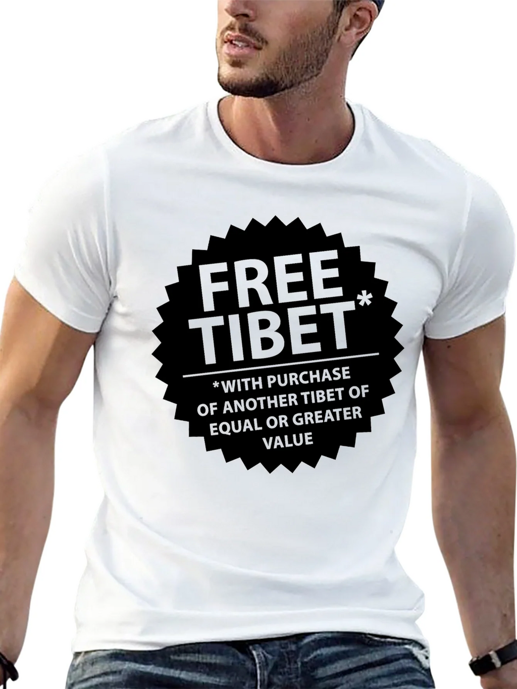 Free Tibet Graphic T-Shirt