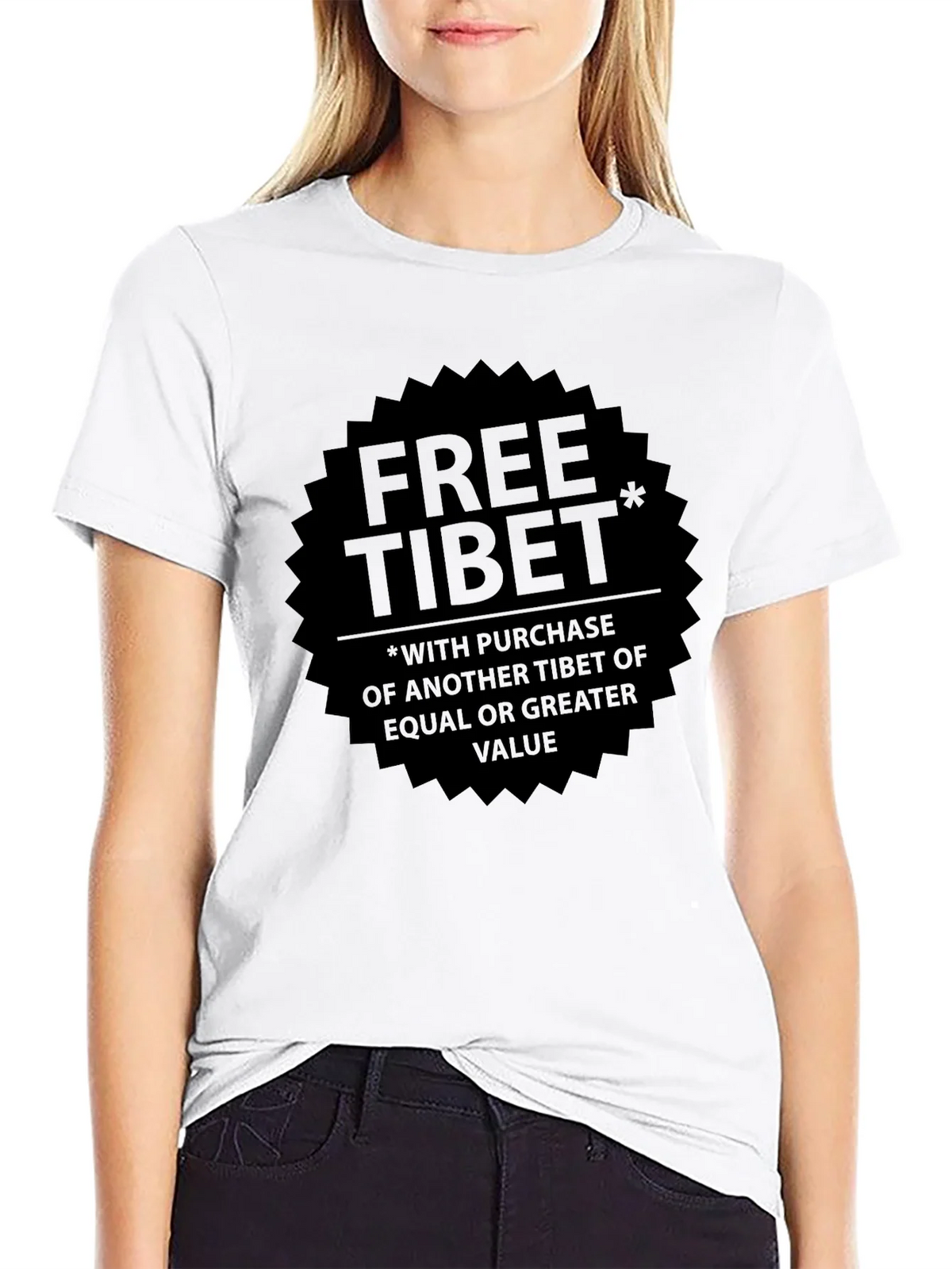 Free Tibet Graphic T-Shirt
