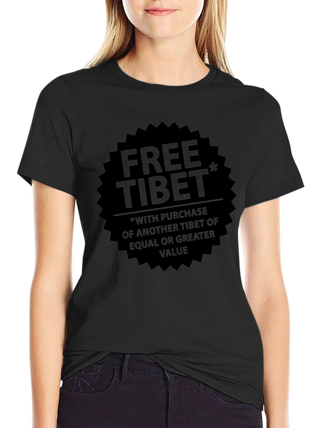 Free Tibet Graphic T-Shirt