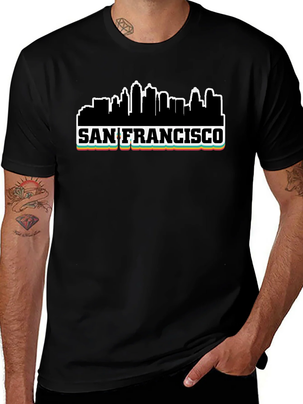 San Francisco Skyline Graphic Tee
