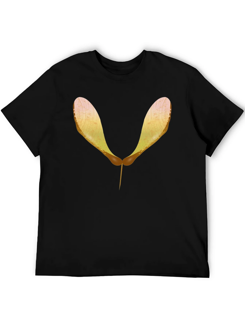 Sycamore Seed Graphic Tee - Black Casual T-Shirt