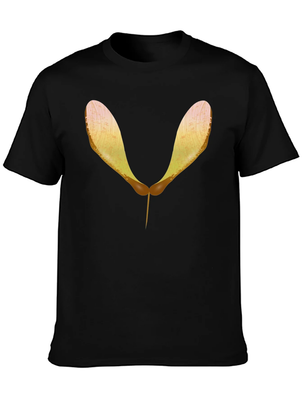 Sycamore Seed Graphic Tee - Black Casual T-Shirt