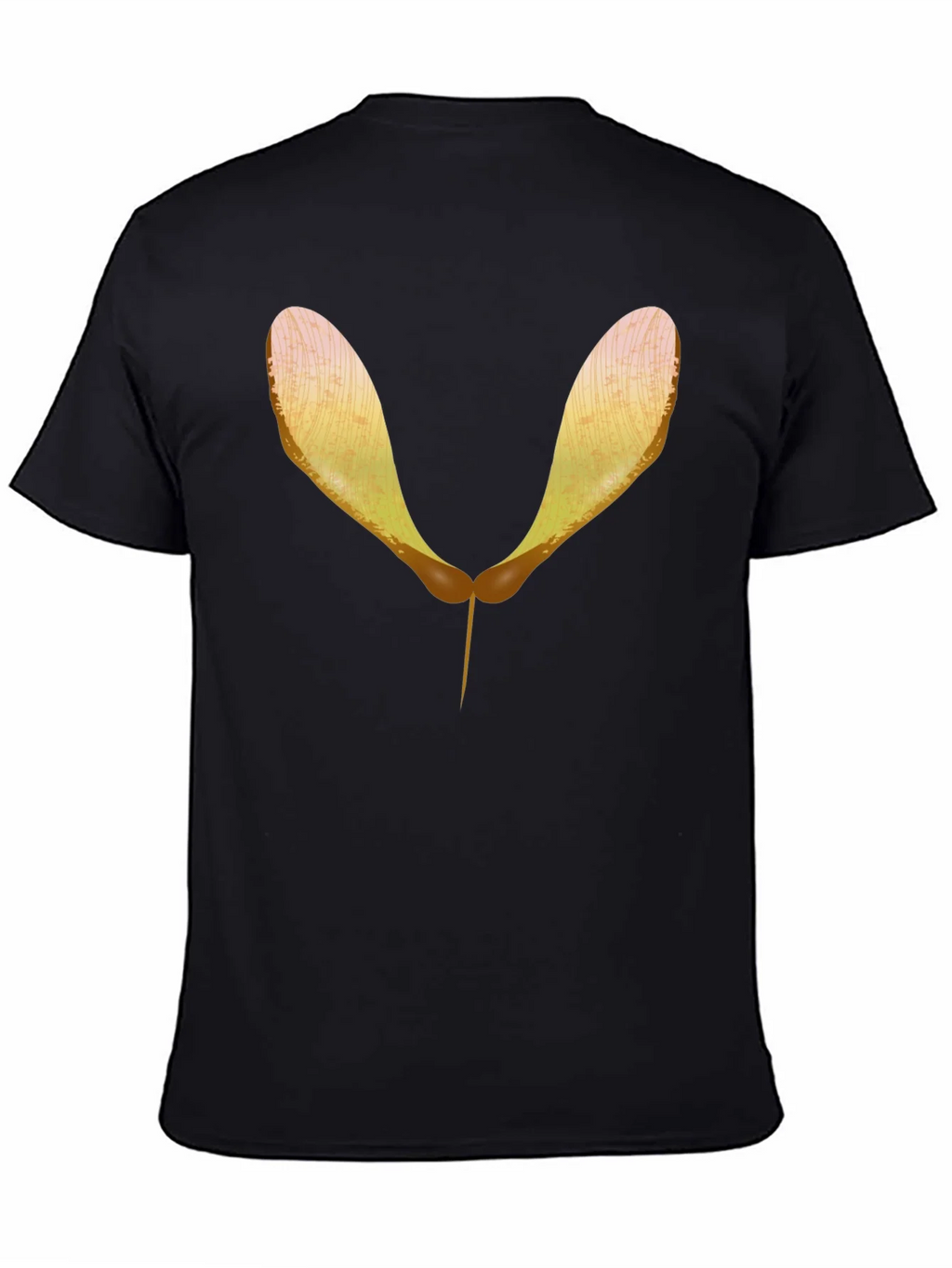 Sycamore Seed Graphic Tee - Black Casual T-Shirt