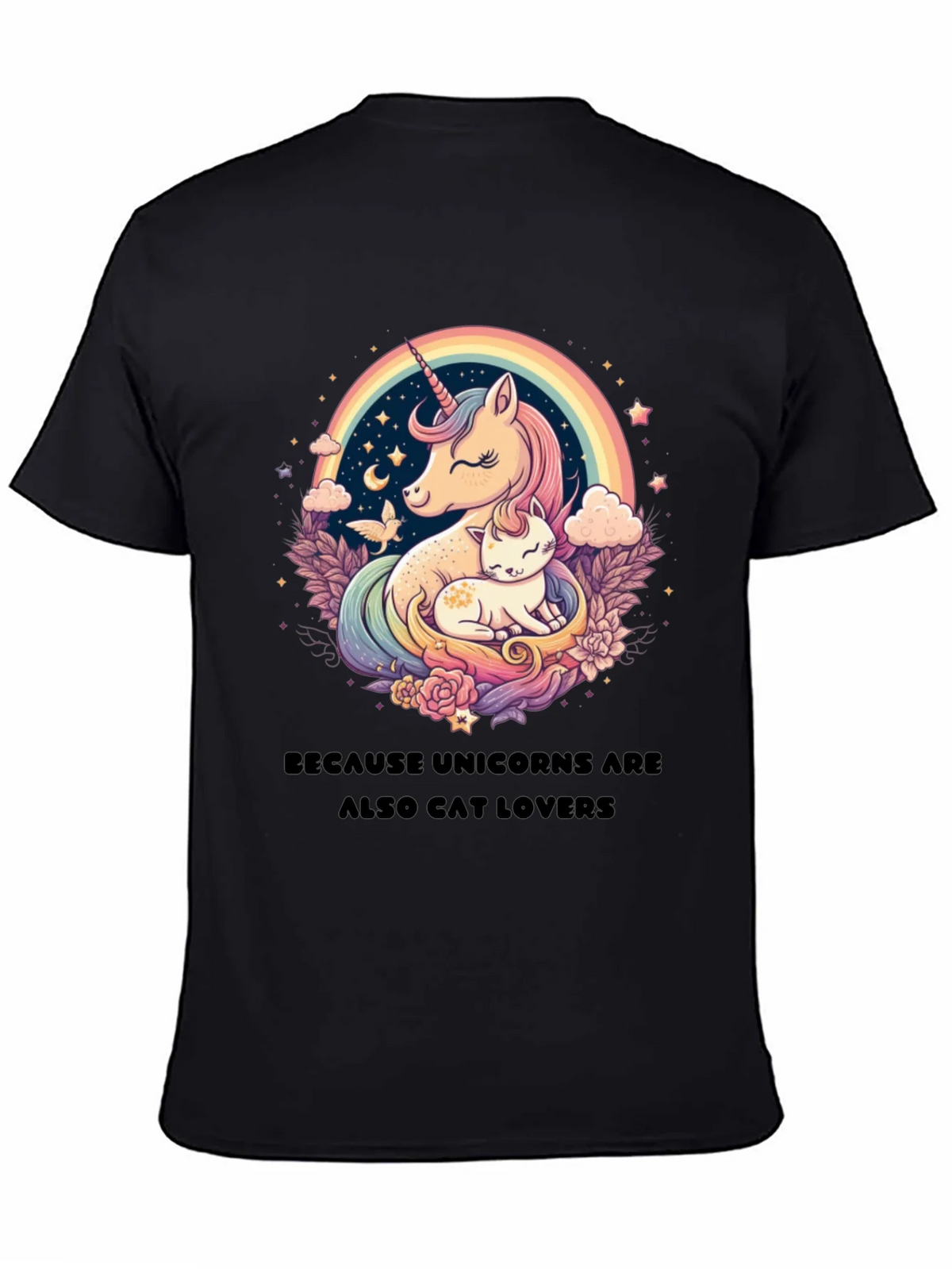 Unicorn & Cat Lover T-Shirt